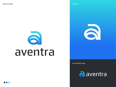 Aventra Logo Design app icon branding branding for startup design icon logo logodesign logodesigner mark saas software start up start up branding startup brand identity startup logo symbol typography vector