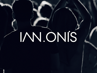 IAN ONIS logo font type lettering wordmark logo logotype