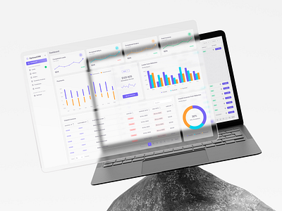Optima CRM [ Dashboard ] clean clear crm dashboard design order ui ui design ux webdesign