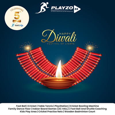 Diwali Poster for PlayZo33