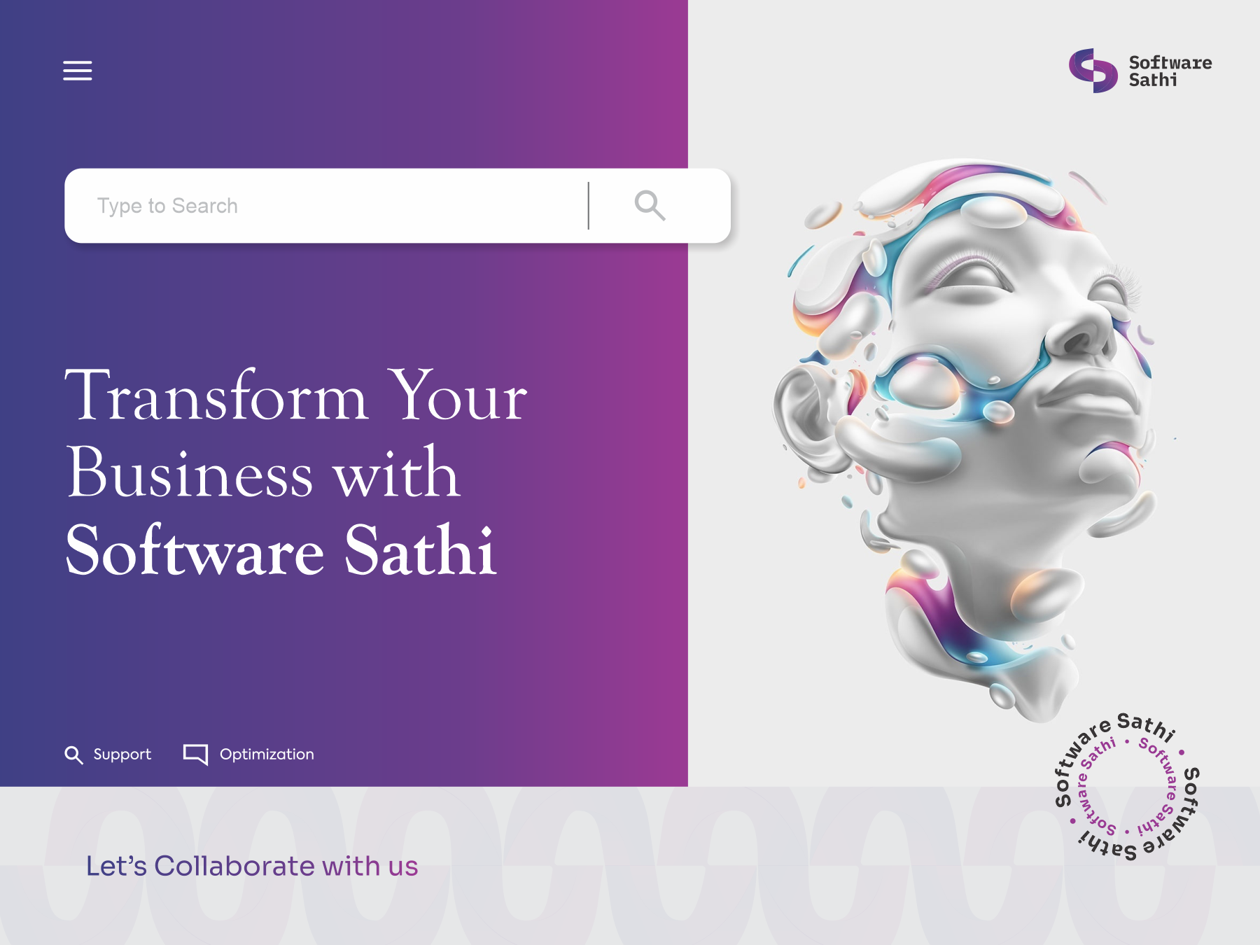 Example of Website Design (5 Pages)