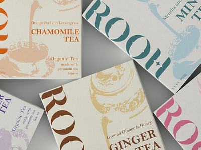 Tea Branding Mockup boxes branding color design graphic design ill illustration logo mockup packaging tea tea packaging typography vector