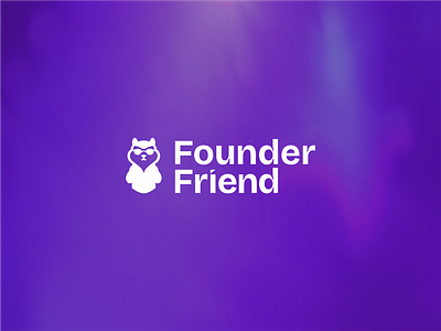 Founder Friend - Brand Identity 3d adobe illustrator adobe indesign adobe photoshop animation branding canva corel draw design dribble figma graphic design illustration logo motion graphics powerpoint typography ui ux vector