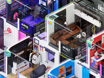 NFT Room 3D Illustrations 3d 3d illustration 3dillustration 3dmodeling blender designnft digital collectibles diorama illustration isometric nft digital illustrations nft illustration nft platform nft room nftart nftcommunity render room rooms