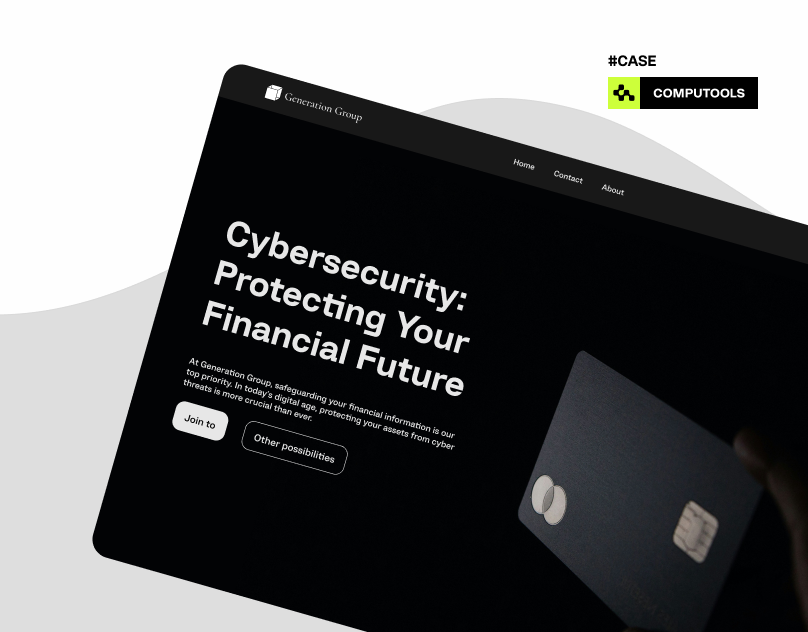 Generation Group bankingsecurit computools cybersecurity financialsector threatdetection ui userexperienc uxdesign uxresearch visualdesign wireframes