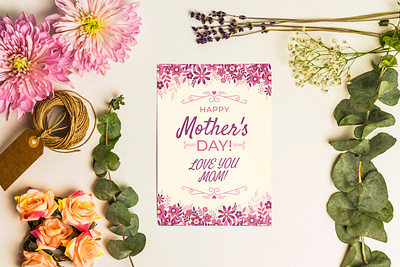 Special Mother Day motherday card design