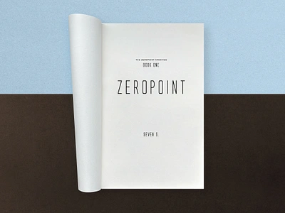 Book interior design for ZEROPOINT editorialdesign indesign typography