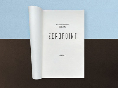 Book interior design for ZEROPOINT editorialdesign indesign typography