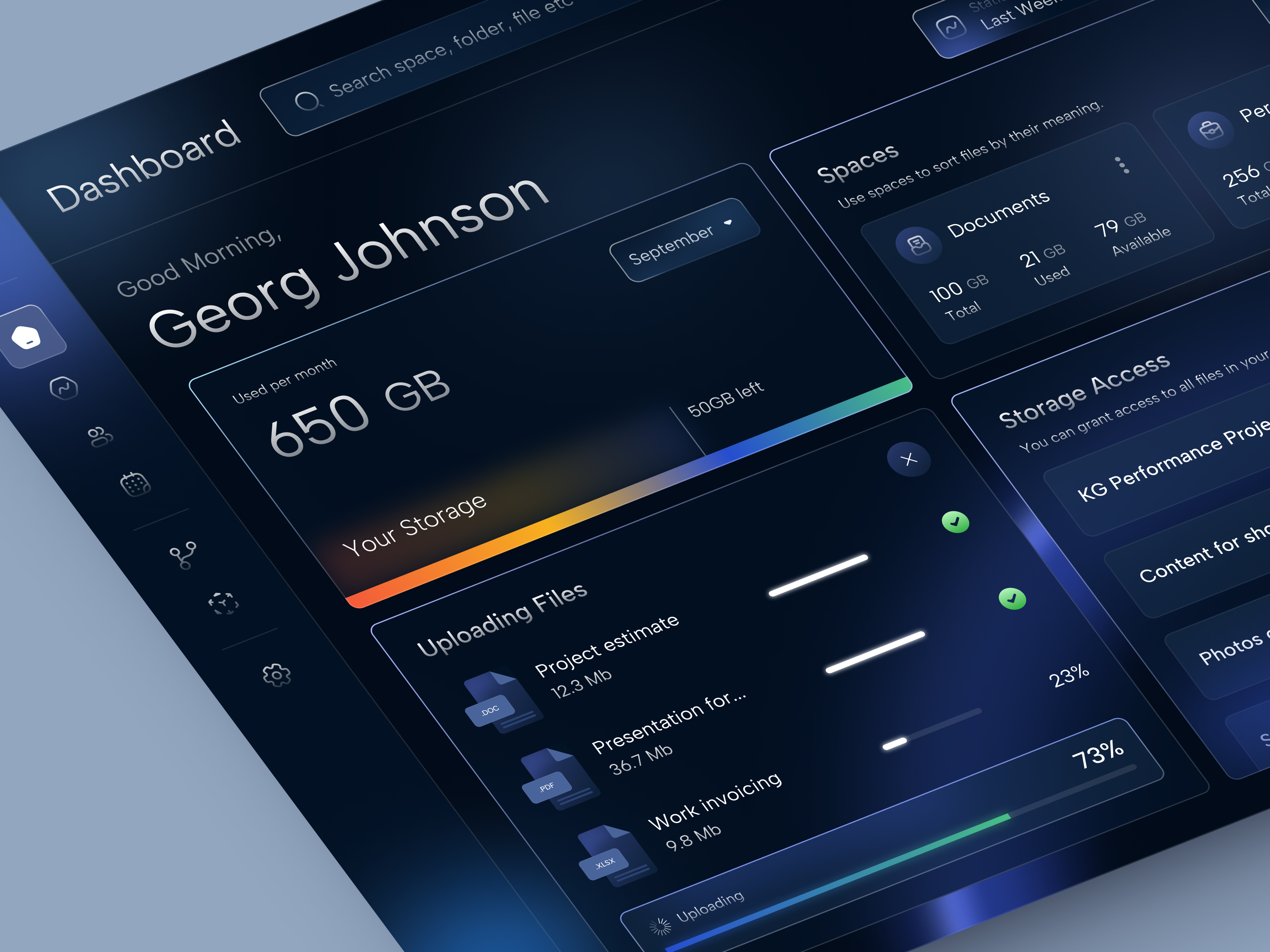 Example of MemberArc - Product Design Dashboard for SaaS