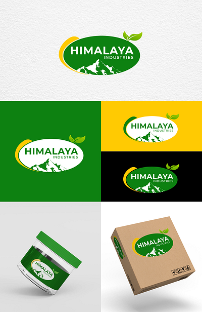 Himalaya Industries - Logo Design brand identity branding clean design logo logo design minimal visual