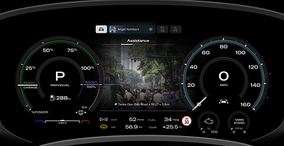 Mustang Card Dashboard 3d car dashboard car design dashboard figma graphic design product design ui ux uxui