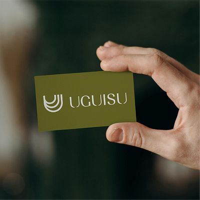 Uguisu Branding | Business Card Design branding graphic design logo