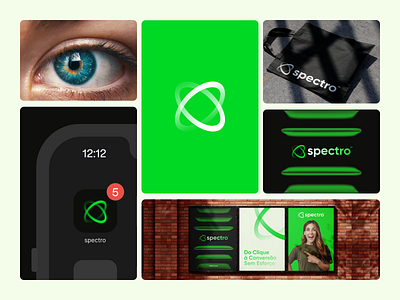 Spectro - Visual Identity brand branding checkout design identity logo logomark tech visual identity