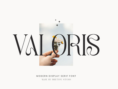 Valoris – Modern Display Serif Font alphabet calligraphy design display font elegant font fonts handwriting handwritten font lettering script script font signature typography