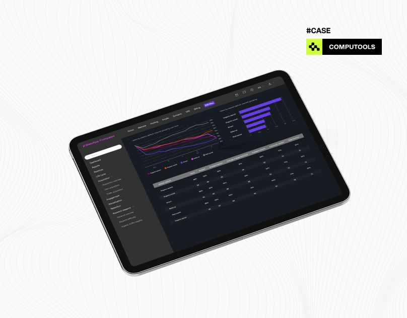 WebApp Compass computools iot networkanalysis uiuxdesign userexperience websecurity