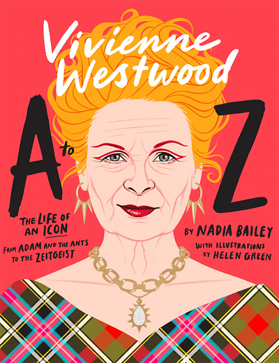 Vivienne Westwood 2d art book digital fashion folioart helen green illustration portrait publishing