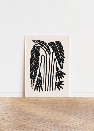 Calathea Rufibarba Wavestar House Plant Art ida rezaee