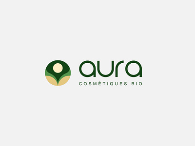 Aura artistic direction branding design graphic design logo