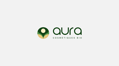 Aura artistic direction branding design graphic design logo