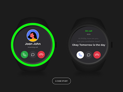 Wearable Alert Device for the hearing impaired bracelet calls deaf hearing device inclusive design productdesign ui uidesign ux uxdesign watch wristwatch