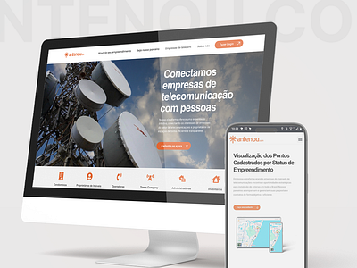 Website - Empresa de tecnologia graphic design site ui ui design website