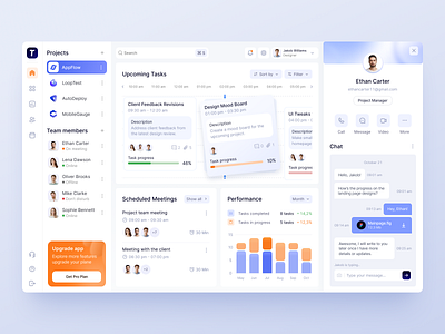 TaskTitan - Product Design for SaaS design interface product service startup ui uiux ux web website