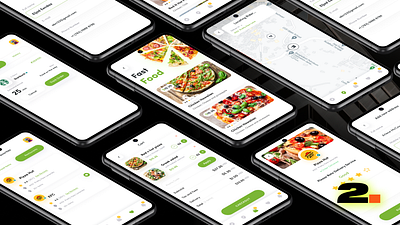 Brio Bite - Food Delivery Application app application application design design figma figma app design figma application figma website figma website design mobile app design ui ux web design website website design