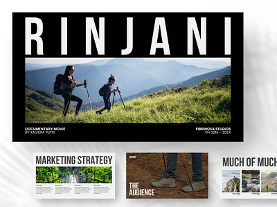 RINJANI - Documentary Film branding business design documentary film film illustration keynote marketing netflix pitch deck powerpoint presentation teaser trailer