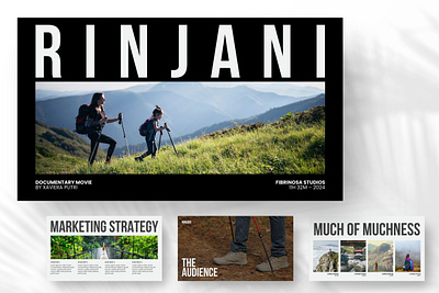 RINJANI - Documentary Film branding business design documentary film film illustration keynote marketing netflix pitch deck powerpoint presentation teaser trailer