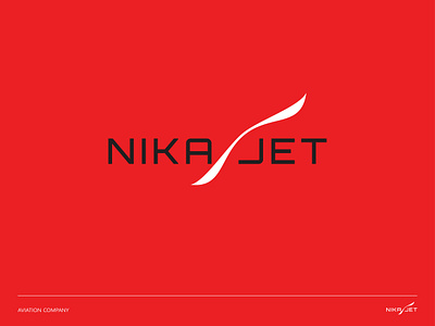 Aviation Logo aviation logo branding design graphic design logo minimal logo red logo typography vector