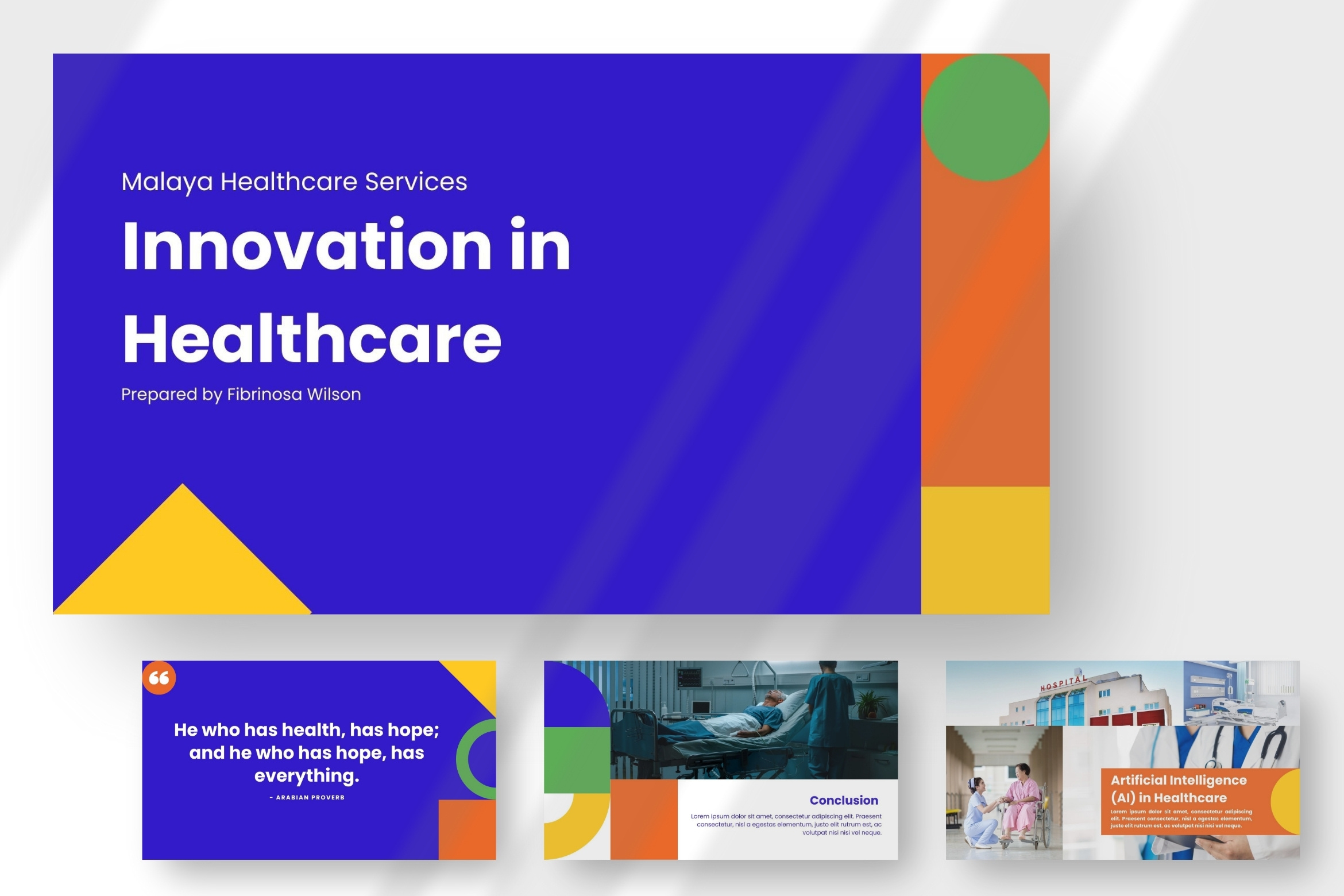 Example of Healthcare Presentation