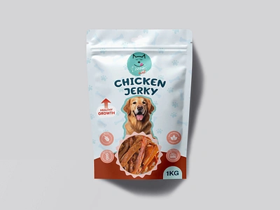 CHICKEN JERKY - DOG TREAT STANDUP PACKAGING POUCH DESIGN brandingforpets creativepackaging custompackagingdesign designfordogs designforpets dogfooddesign foodpackagingdesign healthypetdesign jerkypackaging labeldesign modernpackaging packagedesignlovers packagingdesign packaginginspiration packagingmockup petbranding petfoodpackaging petpackaging petproductdesign pettreatpackaging