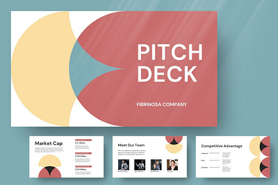 Pitch Deck branding business design illustration keynote marketing pitch deck powerpoint presentation