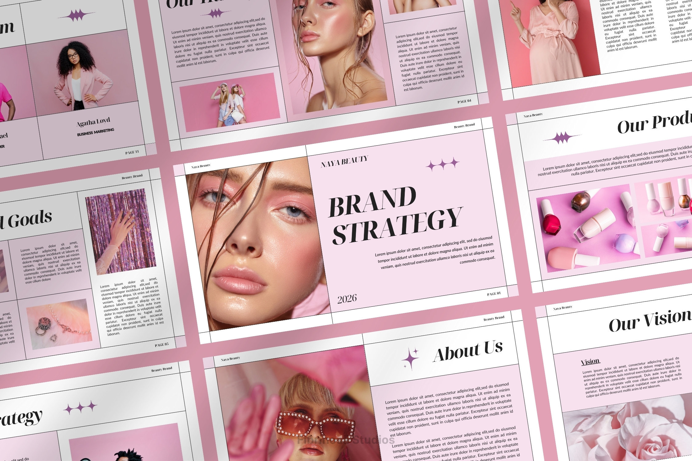 Beauty Brand Strategy background