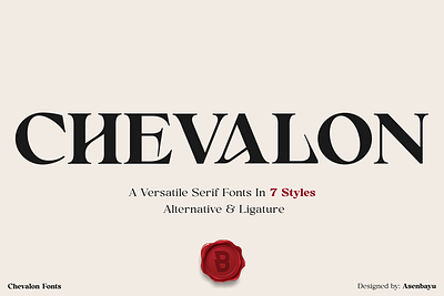 Chevalon Fonts Family alphabet alternate branding classic decorative design display elegant font illustration ligature logo luxury professional roman serif sharp stylish ui versatile