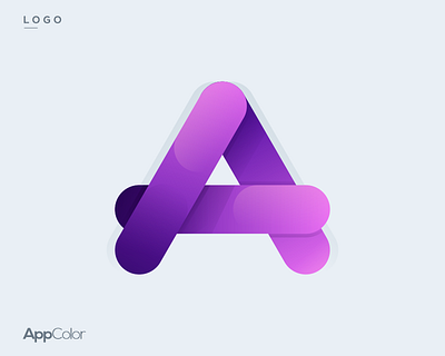 Logo App Store Colorful 3d animation app branding colorful graphic design logo motion graphics ui