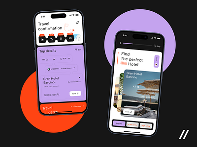 Travel Planning Mobile iOS App android app design app design concept app design template app interface dashboard design interface ios journeys mobile mobile app mobile ui planning product design travel travelling app ui ux