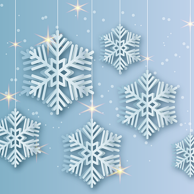 snowflakes graphic design illustration snowflakes