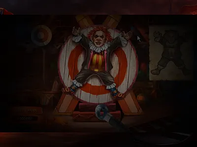 Blood Circus casinos casinoslots circus clown cross death demon gambling game art game design gaming halloween horror saleslots slot slot design slot machine