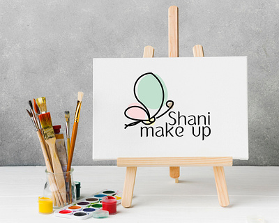 make up logo brand branding branding business butterfly design graphic design logo make up makeup