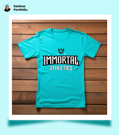 Tee design for Immortal Atheletics