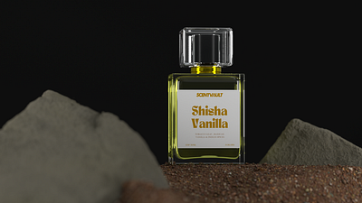 Shisha Perfume Bottle 3d 4d arnold render art branding c4d cinema cinema 4d design digital art dribbble graphic design illustration motion graphics photoshop product product design render ui ux