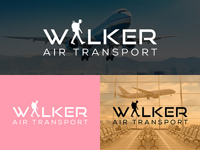 Walker Air Transport brand guidelines brand logo branding business logo design graphic design illustration logo modern logo ui