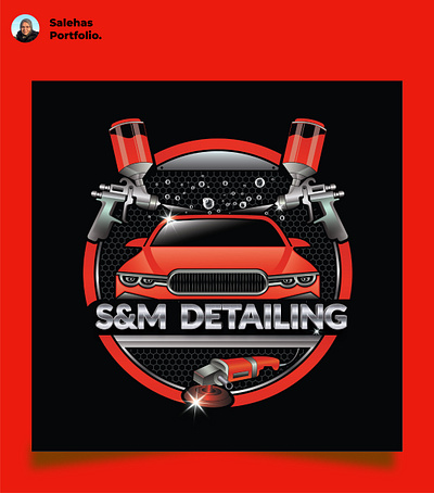 Brand design for S&M CAR DETAILING