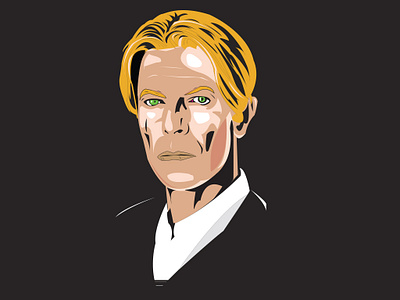 Bowie illustration vector art