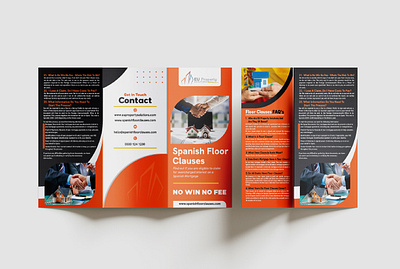 Prmeium Tri Fold Brochure Design brand design branding brochure brochure design corporate design flyer flyer design folder graphics design illustration marketing brochure trifold trifoldbrochure