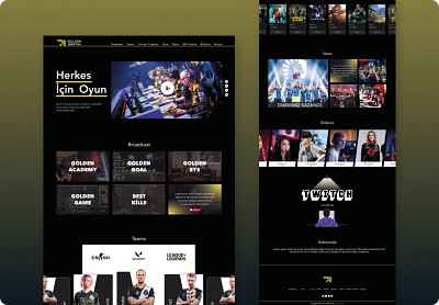 Golden Griffin - Website Design - Creasions ui web design website website development