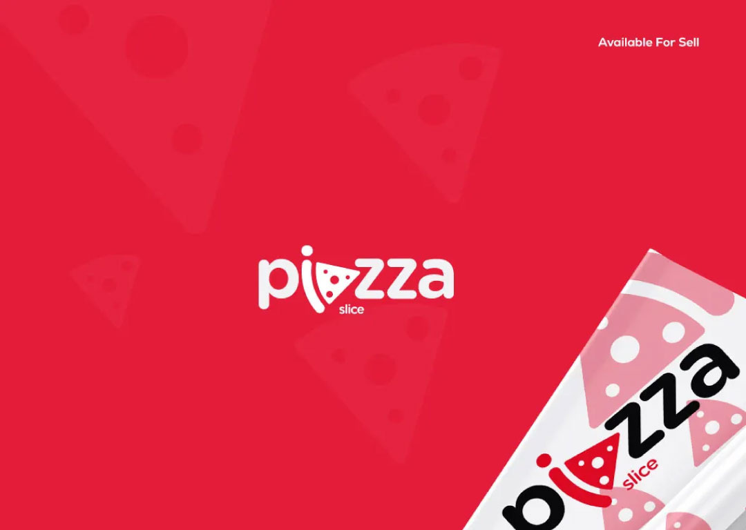 Pizza Slice logo For Restaurant food delivery by pizza boy. chef logo food food cart food delivery food logo idea foodie logo inspiration logo logo logo make pizza pizza delivery pizza inspiration logo pizza logo pizza logo idea pizza slice logo idea pizza word logo pizzaslice restaurant slice slice logo