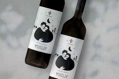 Gramma Winery: Label Design Proposal illustration packaging design