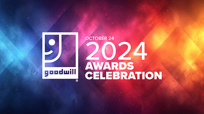 Goodwill 2024 Awards Celebration branding design event branding graphic design graphics illustration logo typography vector